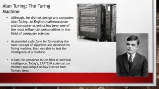 Computer inventors and their inventions the world is thankful for | PPTX