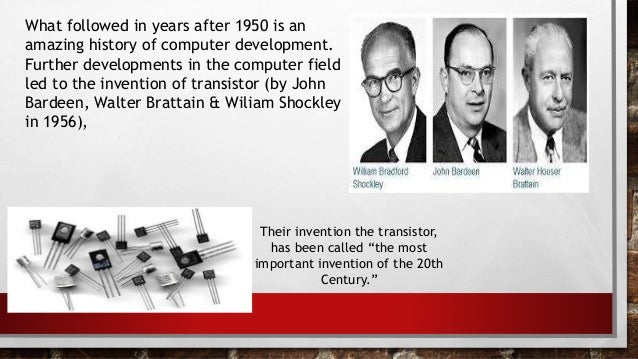 Computer inventors and their inventions the world is thankful for