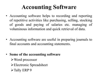 Computerised Accounting | PPTX