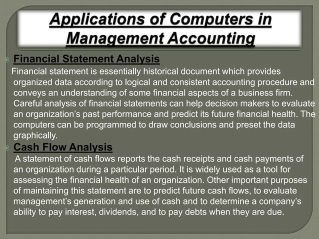 Computerized applications in accounting | PPTX