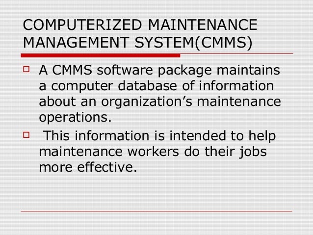 computerized maintenance management system jobs computerized maintenance management system jobs