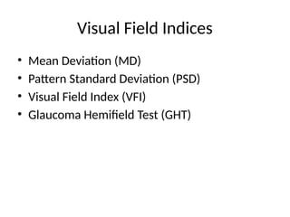 Entail Visual Comprehensive Guide to Computerized Perimetry in Ophthalmology: Visual ...