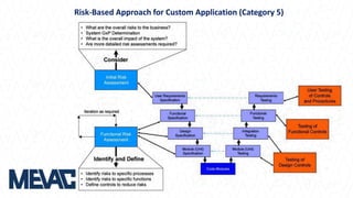 Risk-Based Approach for Custom Application (Category 5)
 