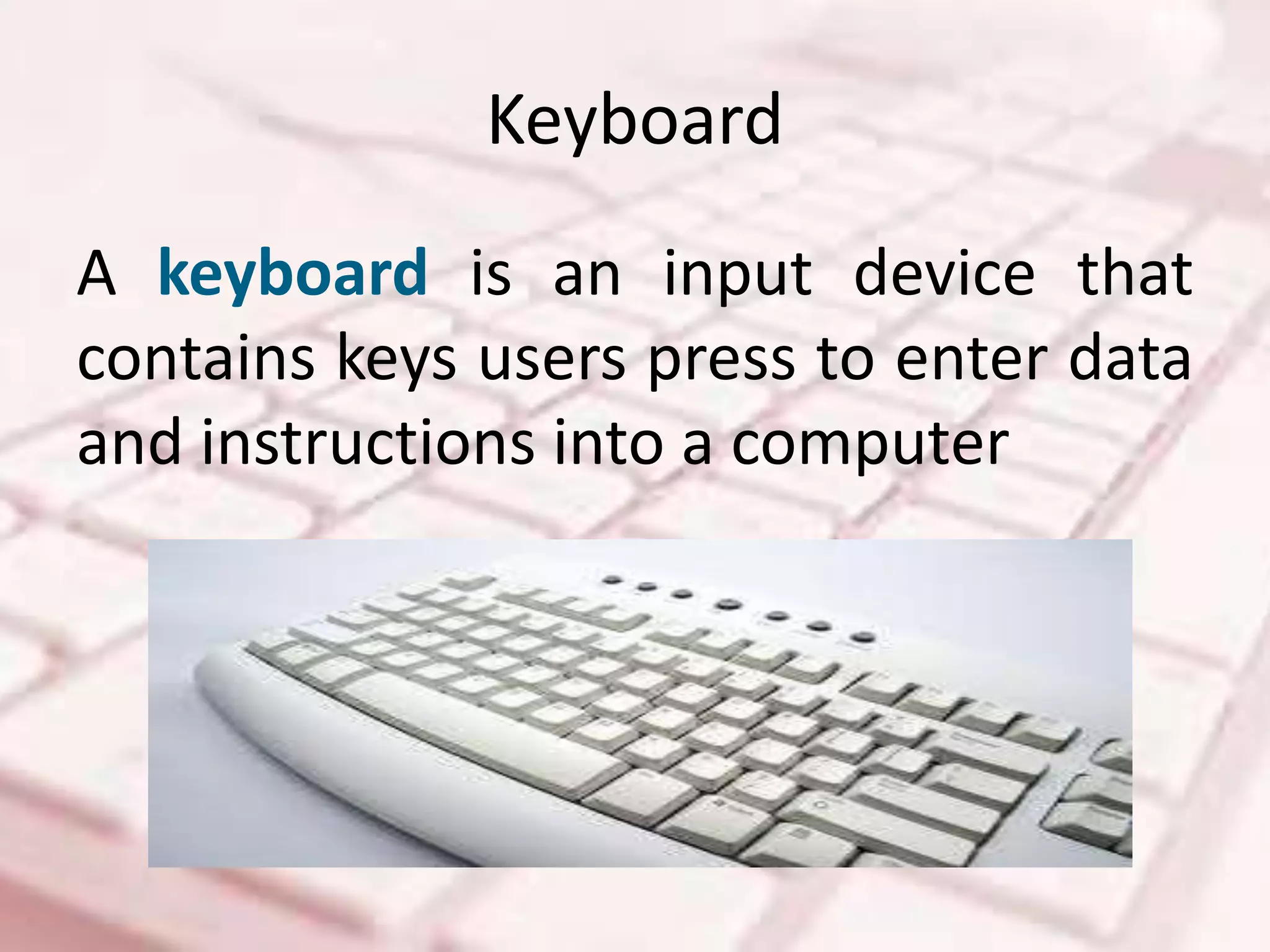 Computer keyboard | PPTX
