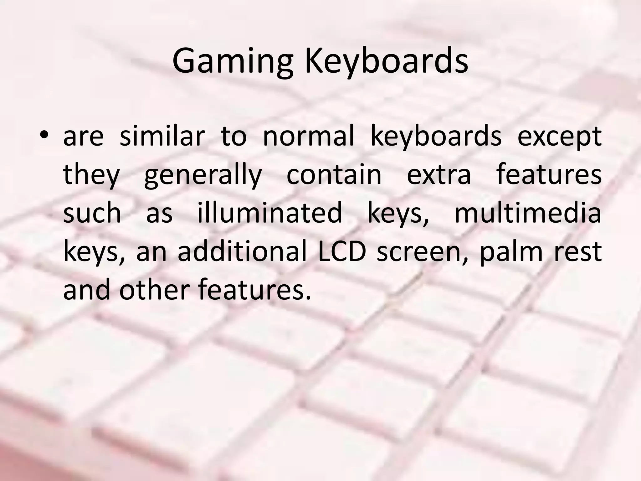 Computer keyboard | PPTX