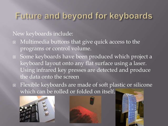 Computer Keyboards PPT computer-keyboards-ppt