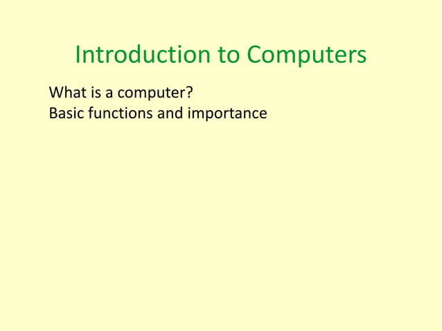 Computer_Knowledge_for_Beginners ppts.... | PPT