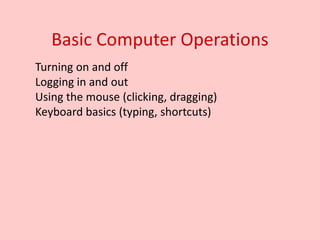 Computer_Knowledge_for_Beginners ppts.... | PPT