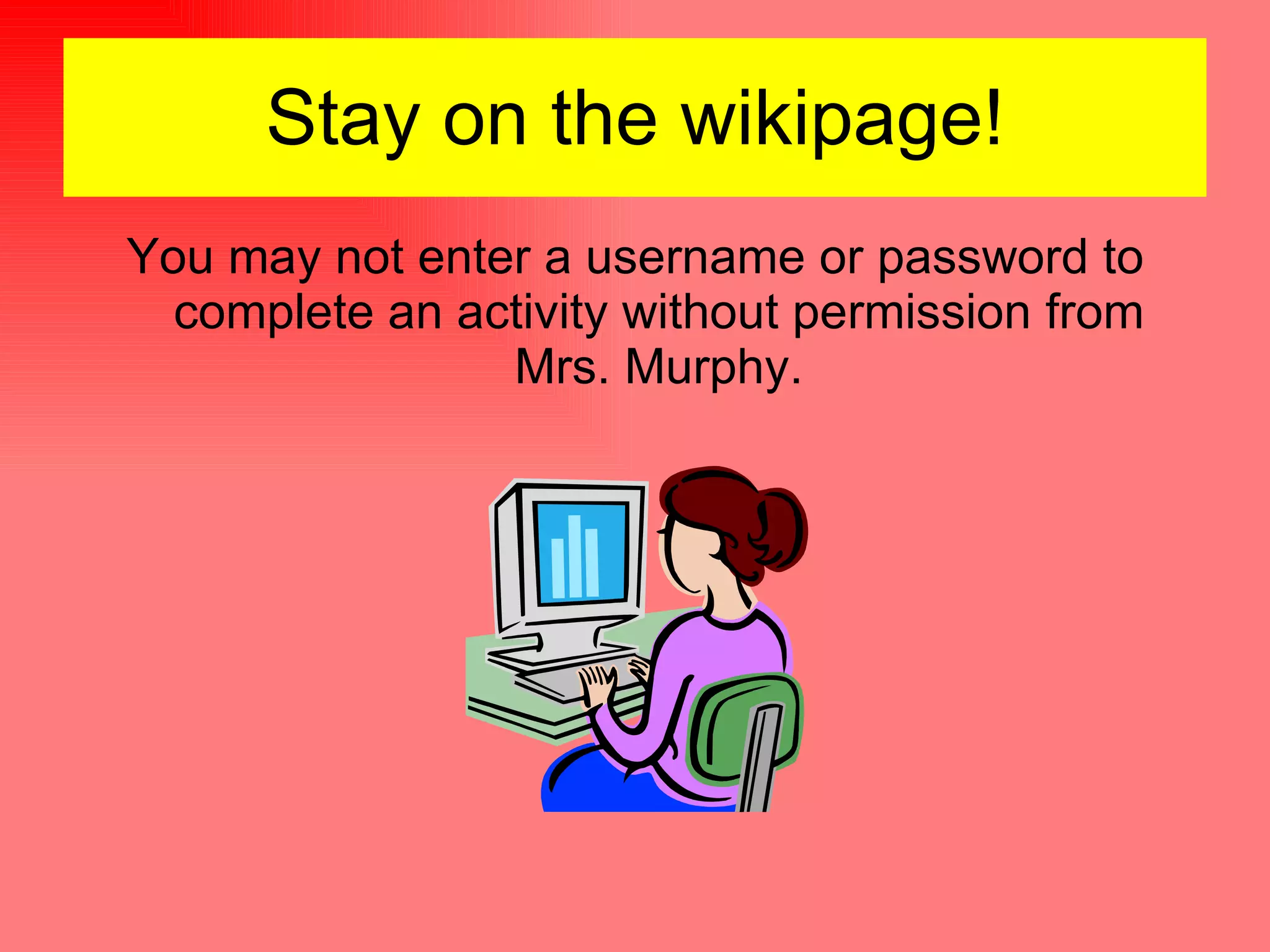 Computer lab etiquette 2011 | PPT