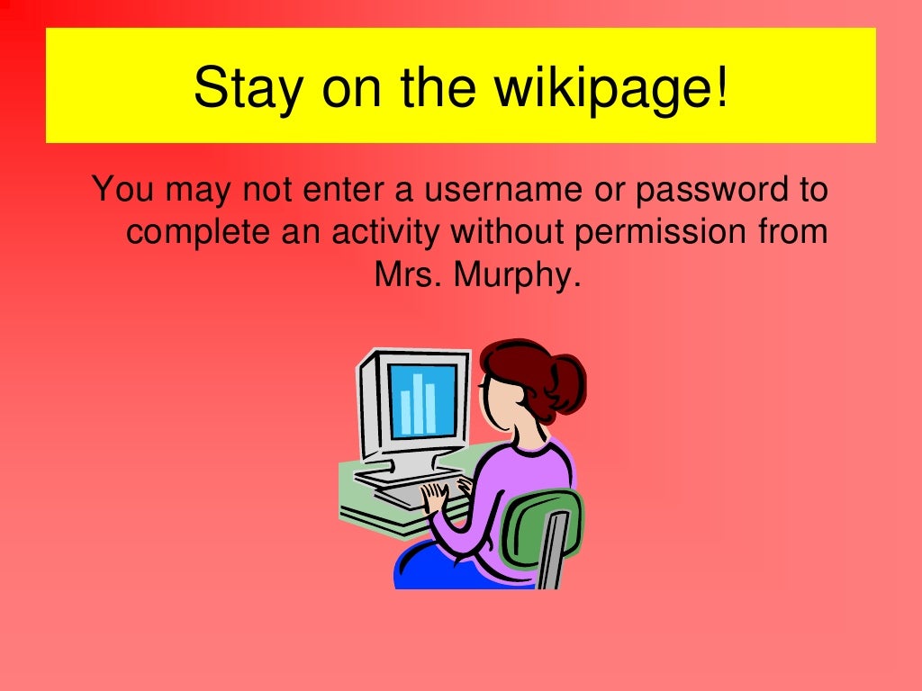 Computer lab etiquette 2012