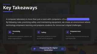 Comprehensive Guide to KS3 ICT Computer Laboratory Setup and Usage | PPTX