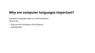 Presentation of the Computer language.pptx