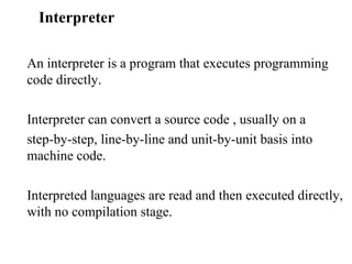Computer languages 11 | PPT