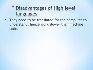 Computer languages | PPT