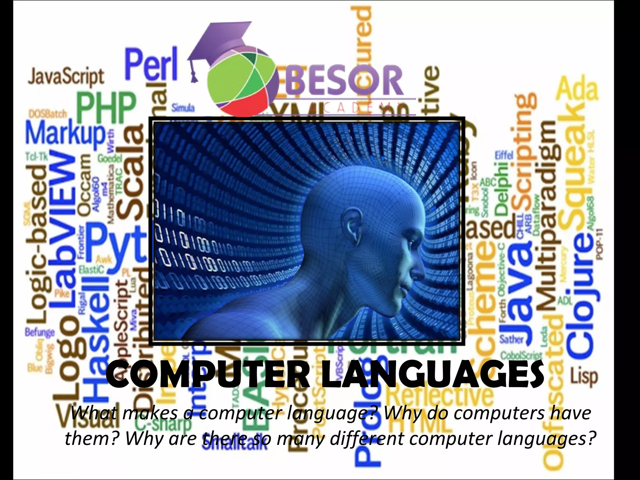 Computer languages | PPT