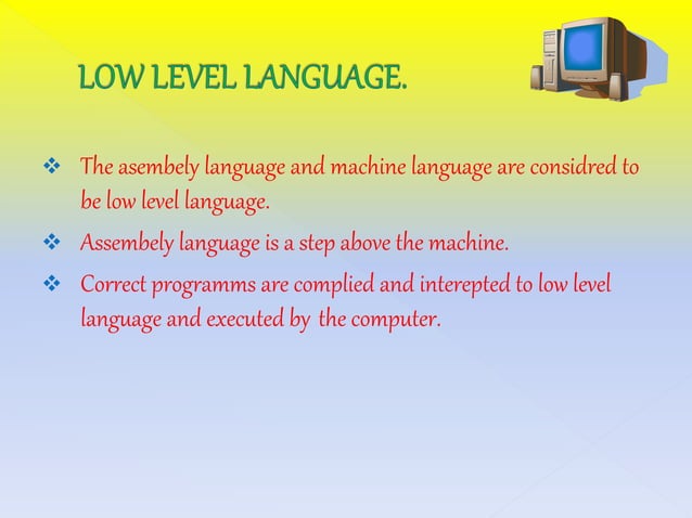 Computer languages | PPT