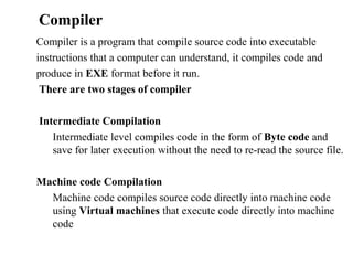 Computer languages and generation | PPT