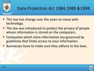 Computer Legislation2 T2 | PPT