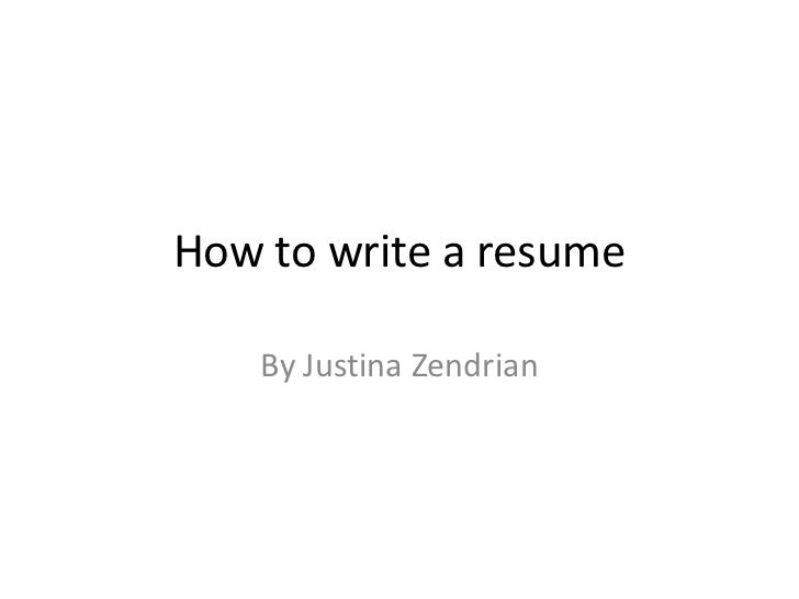 computer literacy how to write a resume