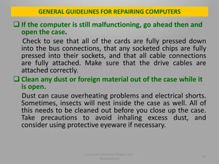 Improper Computer Maintenance Computer Maintenance Presentation.pptx