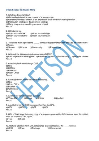Computer MCQ Question Bank in English for all Competitive Exams ...