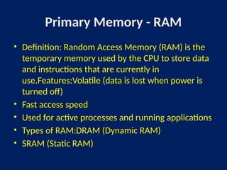 COMPUTER MEMORY -overview,types and.pptx