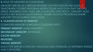 The assignment for Computer Memories.pptx