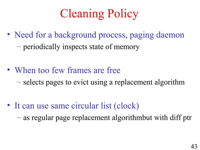 Computer memory management | PPT