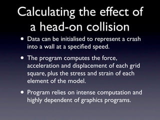 Computer modelling and simulations | KEY