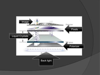ImagePixelsLiquid CrystalsPolarizerBack light