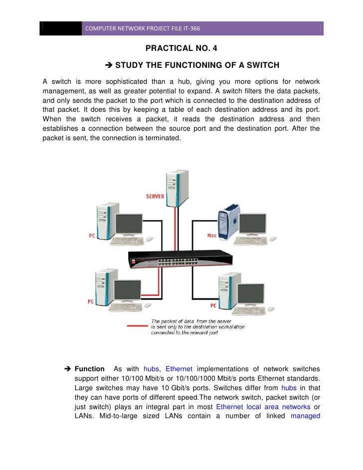 Computer networking projects for students pdf image