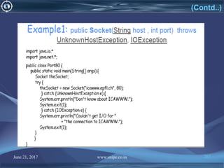 June 21, 2017 www.snipe.co.in 207
(Contd..)
 