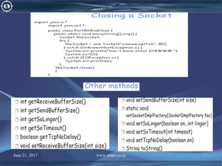 June 21, 2017 www.snipe.co.in 212
 