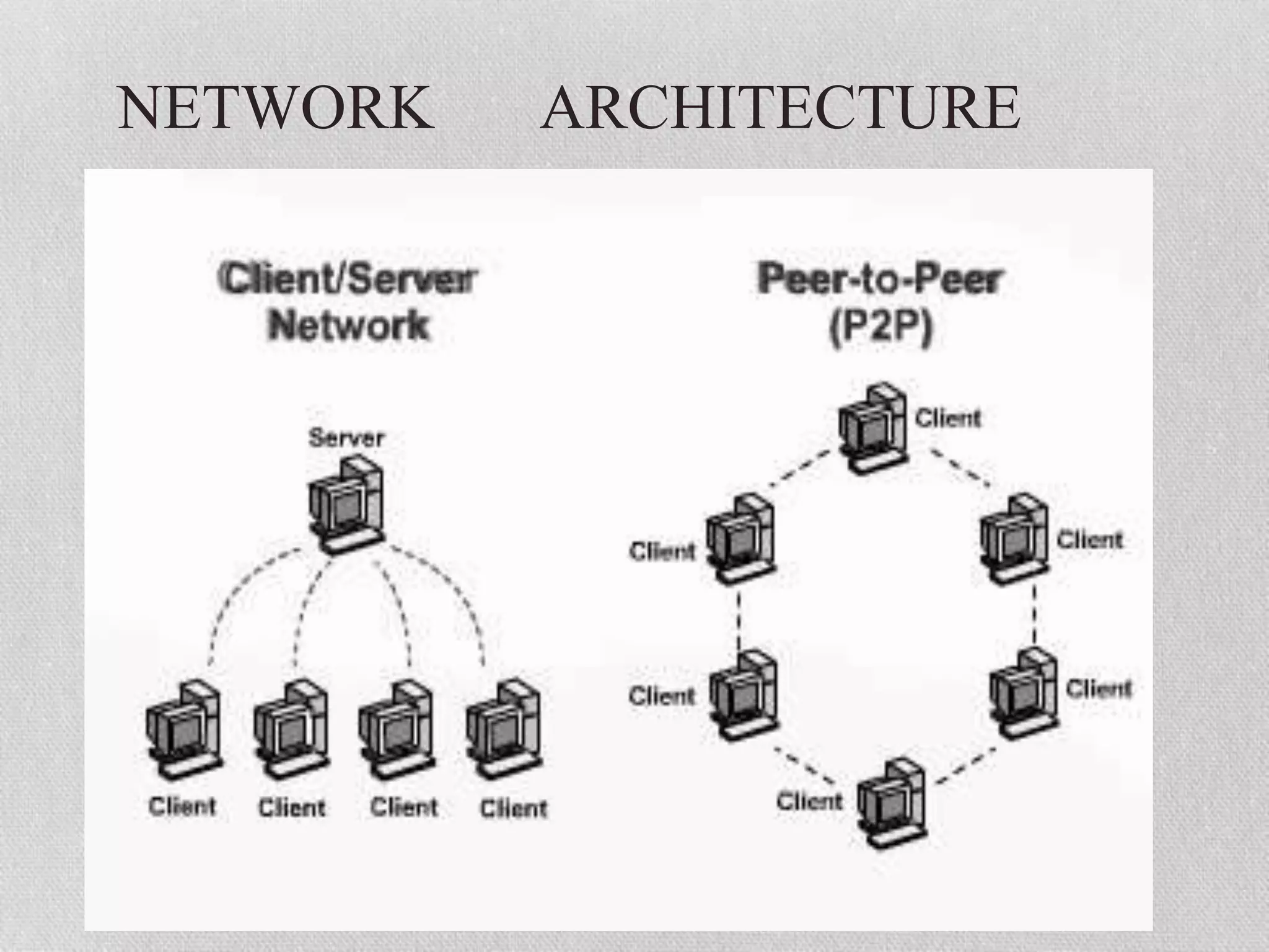 NETWORK ARCHITECTURE
 
