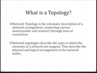 Computer Network Topologies | PPTX