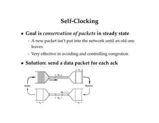 is 0.25 
 Timeout is EstRTT + 4  DevRTT 
 