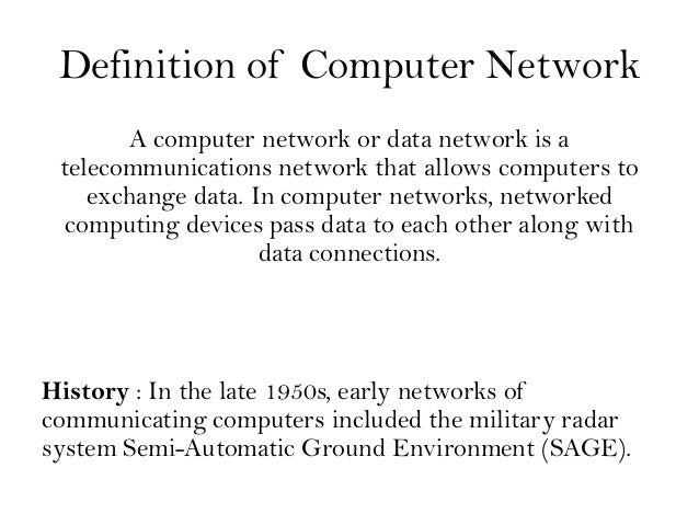 computer network and networking peripherals itm computer network definition