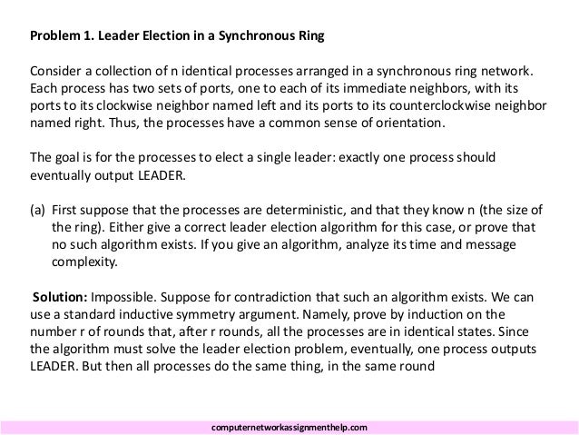 Computer Network Assignment Help | PPTX | Computing | Technology ...