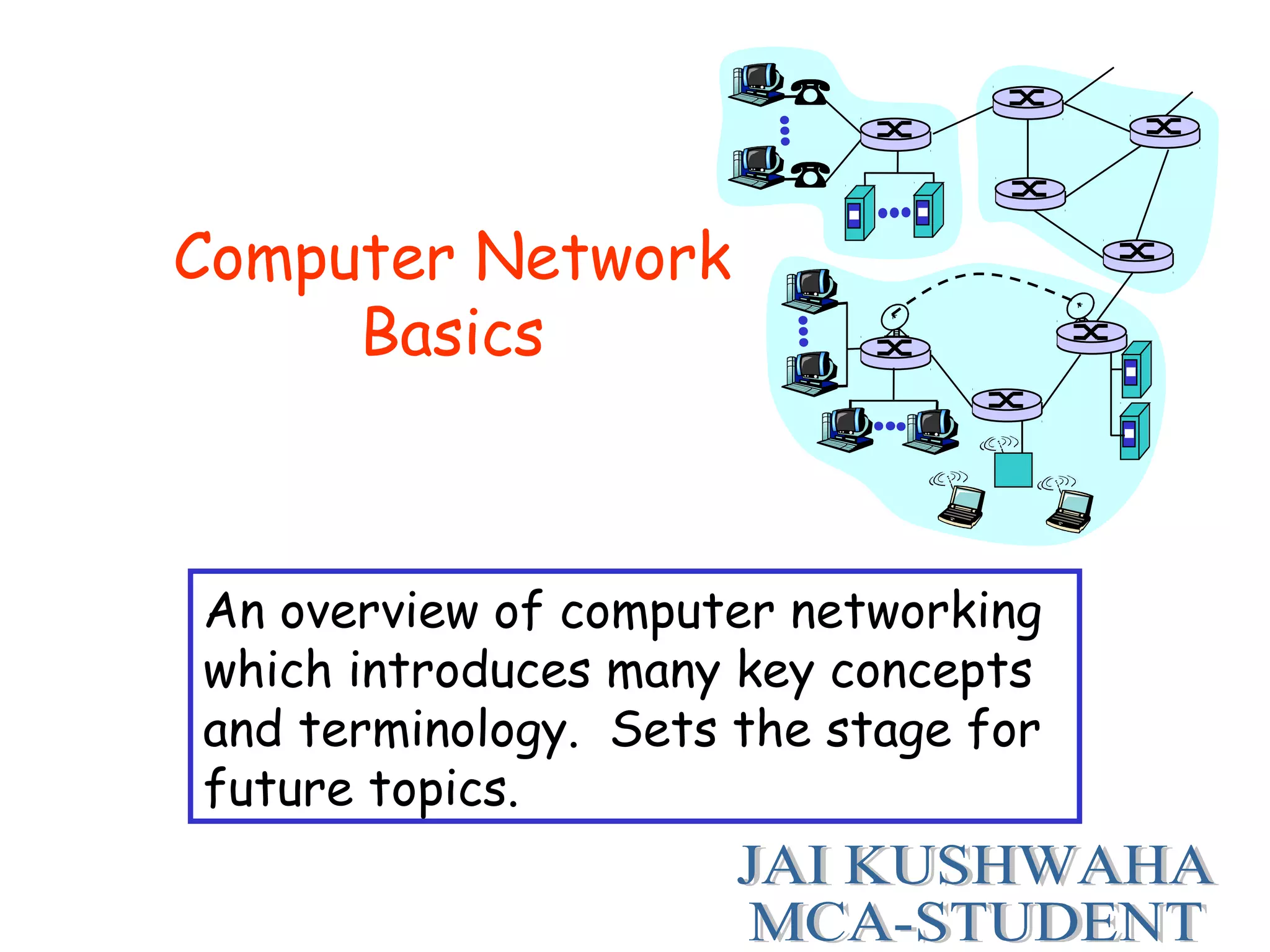 Computer network basics | PPT