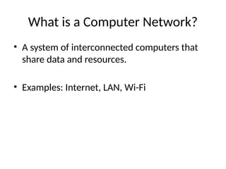 computer_network_class12 _ncert_chapter 10 | PPTX