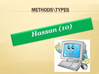 METHODSTYPES
 