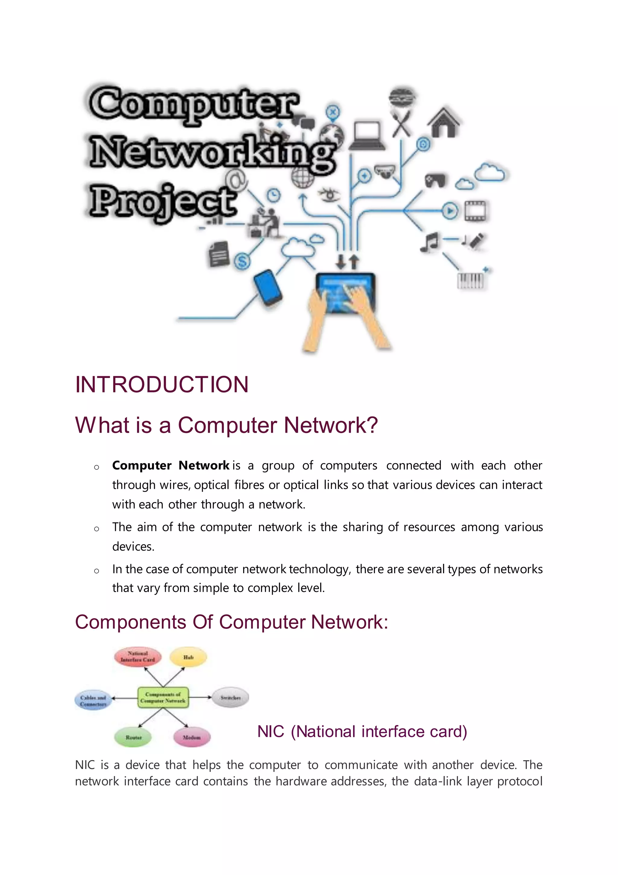 Computer networking project | DOCX