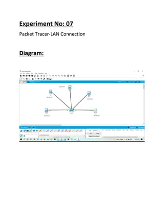 Computer network lab 7 | PDF