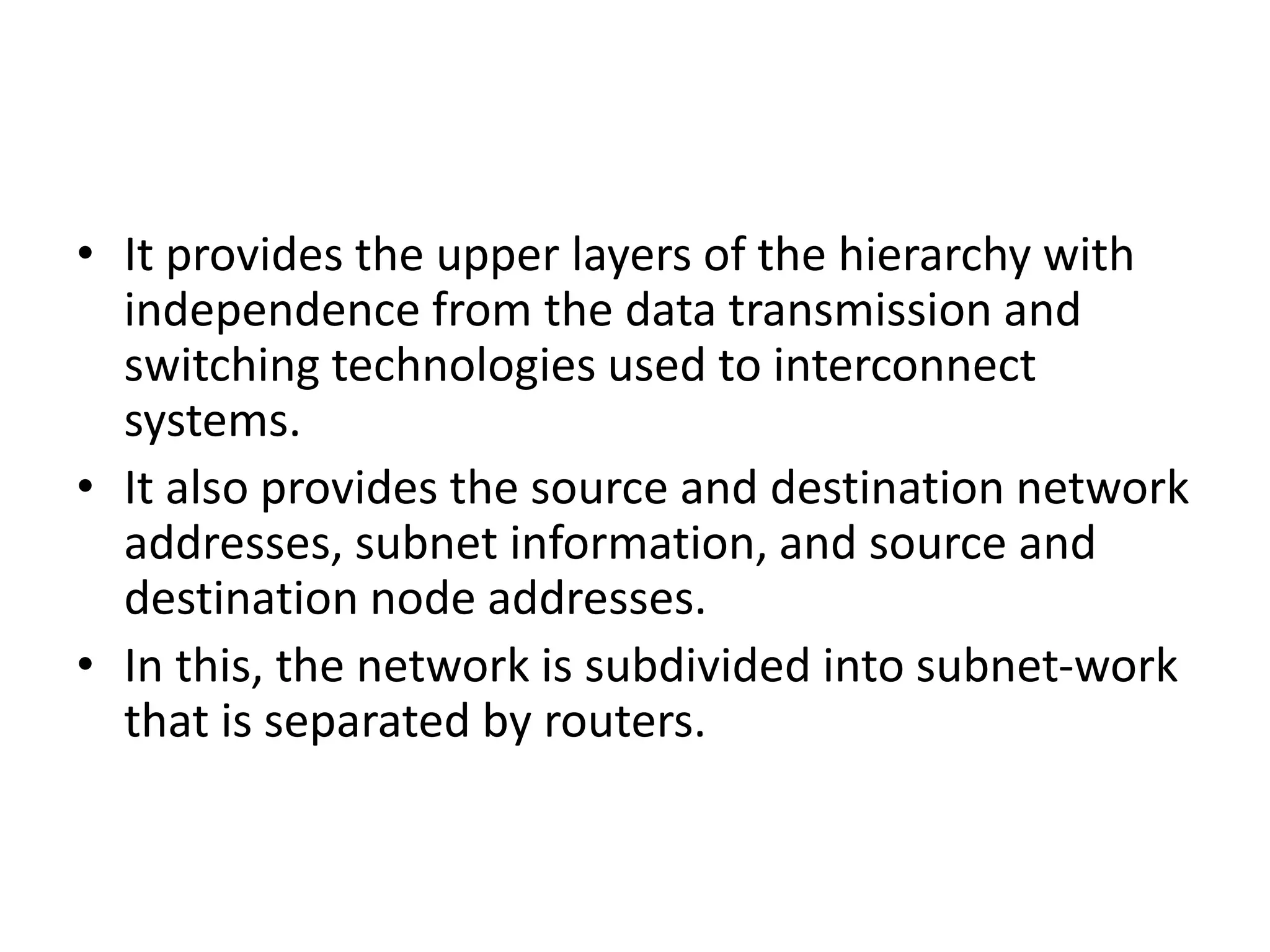 Computer network layers | PPTX