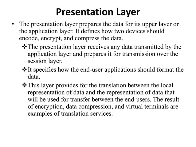 Computer network layers | PPTX