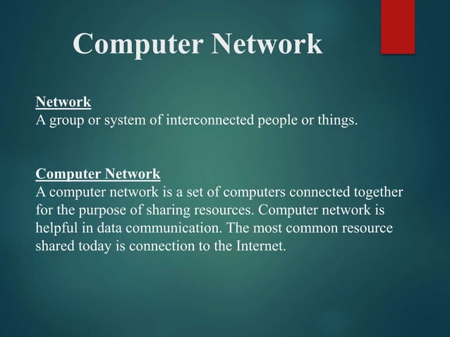 Computer network ppt communication | PPTX | Computer Networking | Computing