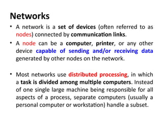 Interconnected Computer's Name A computer network is a collection of interconnected devices that share ...