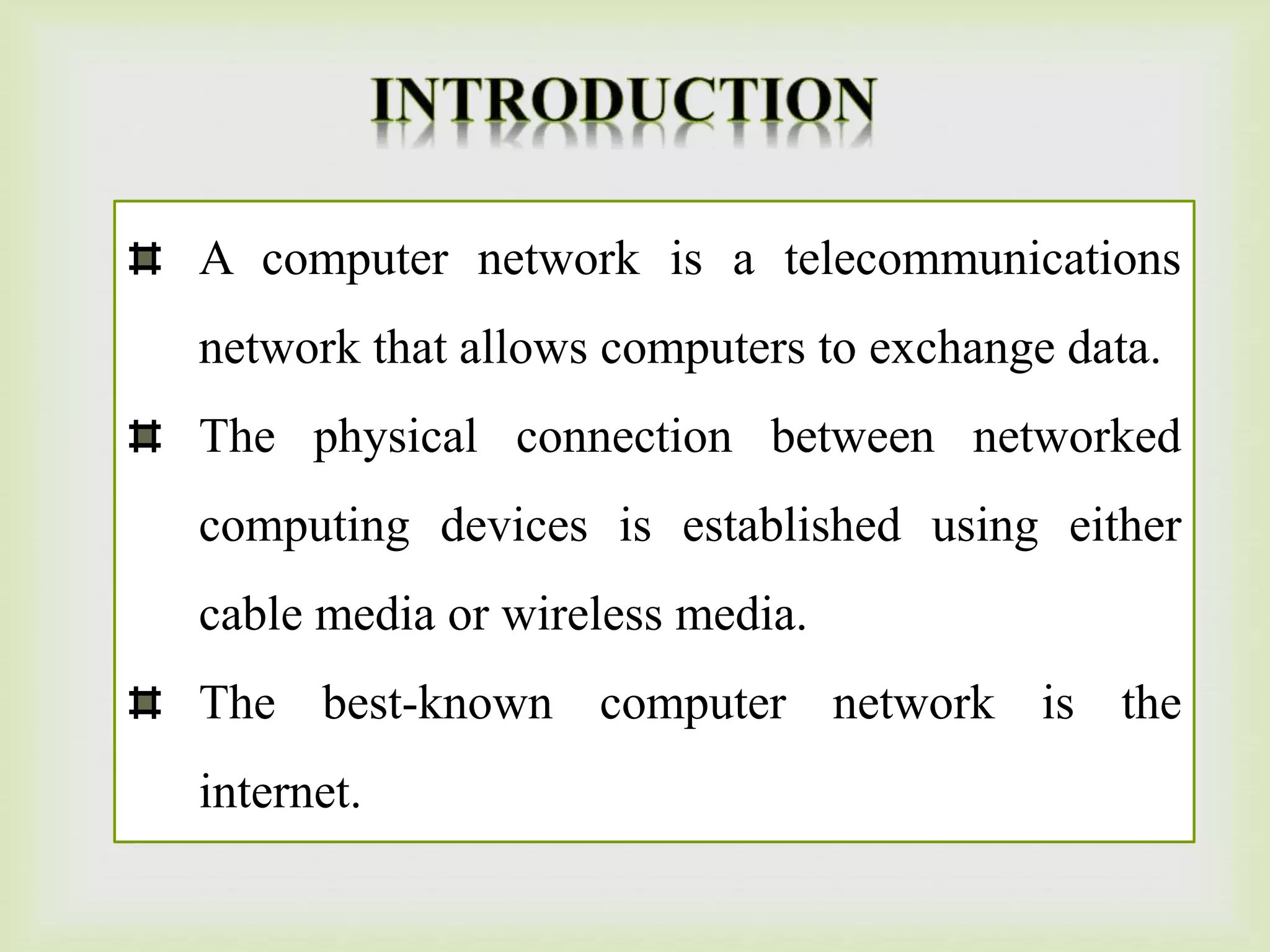 Computer Networks - PPT | PPT