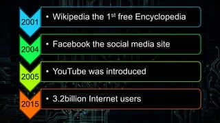 Computer networks and Internet | PPTX
