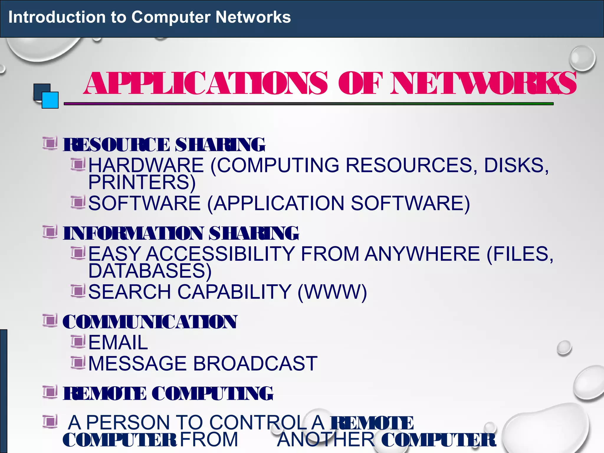 Computer networks | PPT
